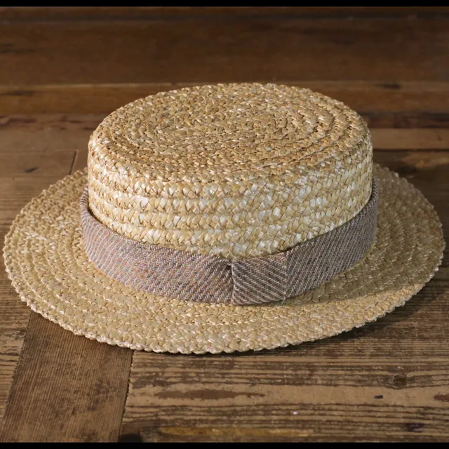 cappellificio-biellese-1935-boater-hat-cappello-boater-in-paglia-di-sennit-rigid image 1