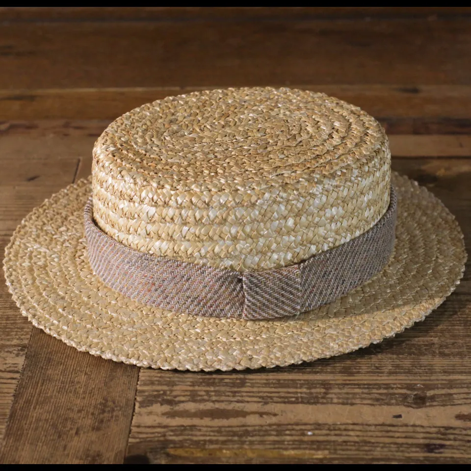 cappellificio-biellese-1935-boater-hat-cappello-boater-in-paglia-di-sennit-rigid image 1