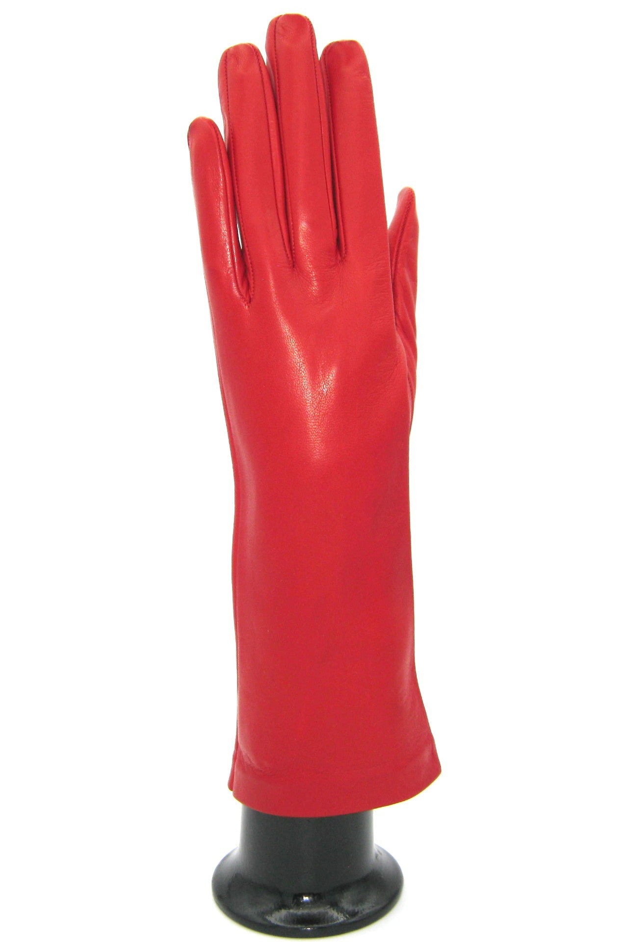 sermoneta-gloves-guanto-classico-donna-in-nappa-foderato-sete-rosso image 5