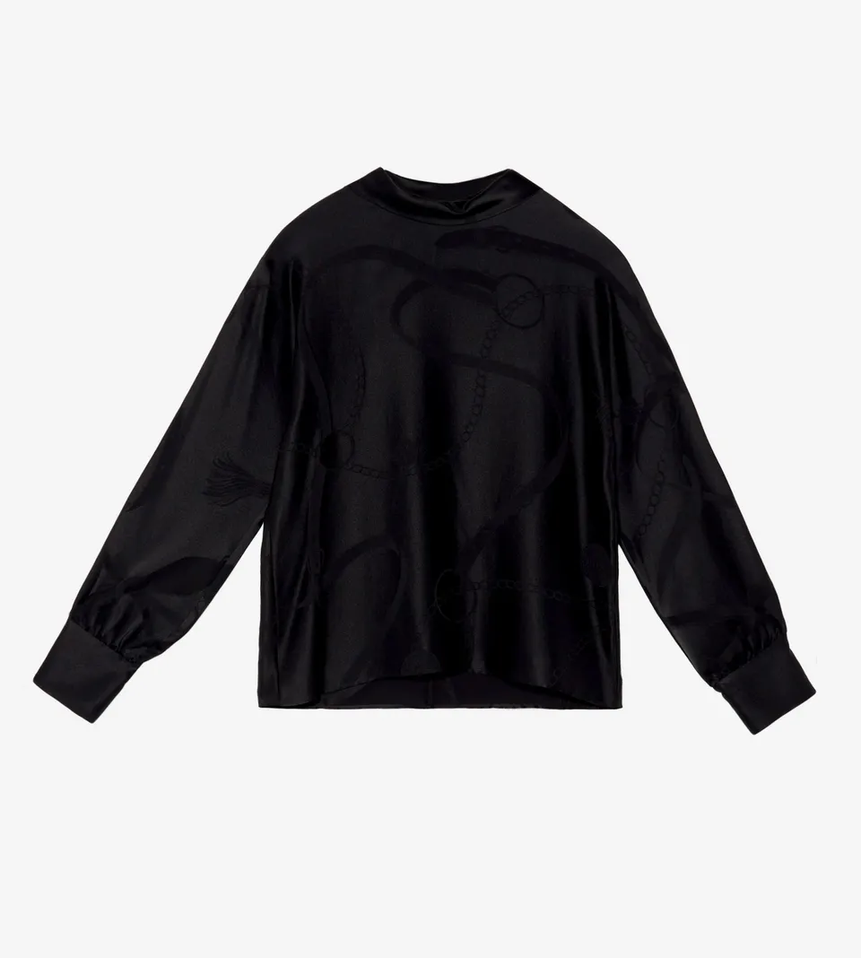 mantero-1902-tecla-blusa-in-seta-con-colletto-double-face image 1