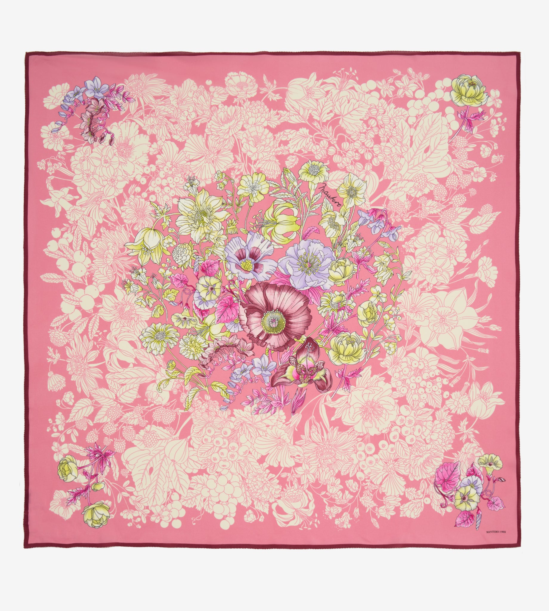 mantero-1902-alba-flora-classic-carr-90x90-cm-2 image 1