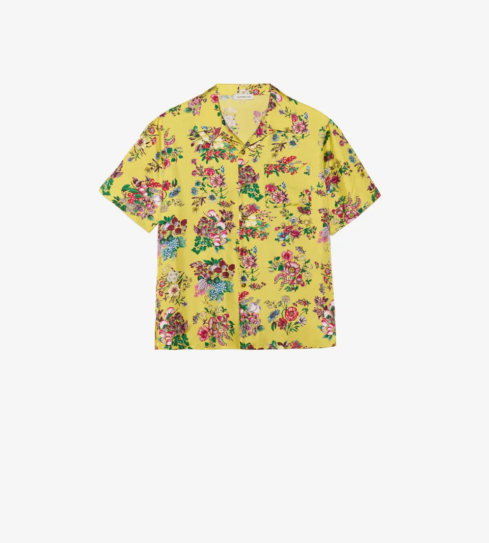 mantero-1902-leon-camicia-hawaiana-manica-corta image 1