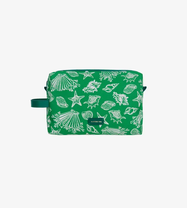 pouch-brenda-mantero-1902-lino-cotone-con-manico-in-pelle-28x22-cm-made-in-italy image 1
