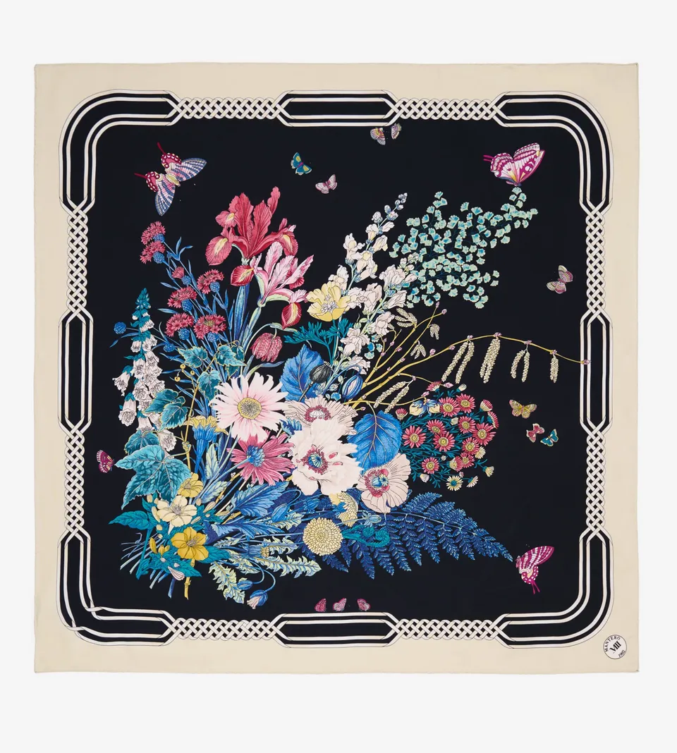 mantero-1902-archivio-n-50-bouquet-foulard-classic-carr-90x90 image 1
