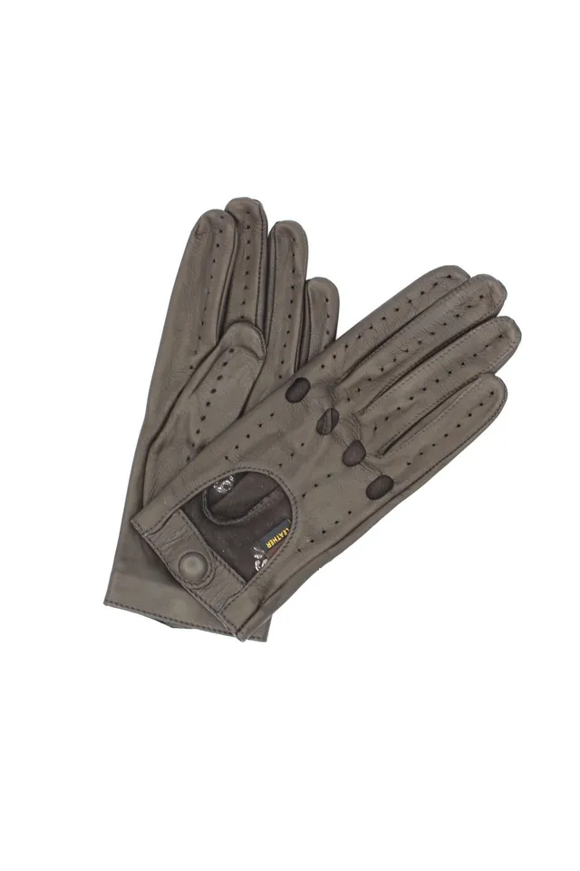 sermoneta-gloves-guanto-guida-sfoderato-dita-intere-testa-di-moro image 1