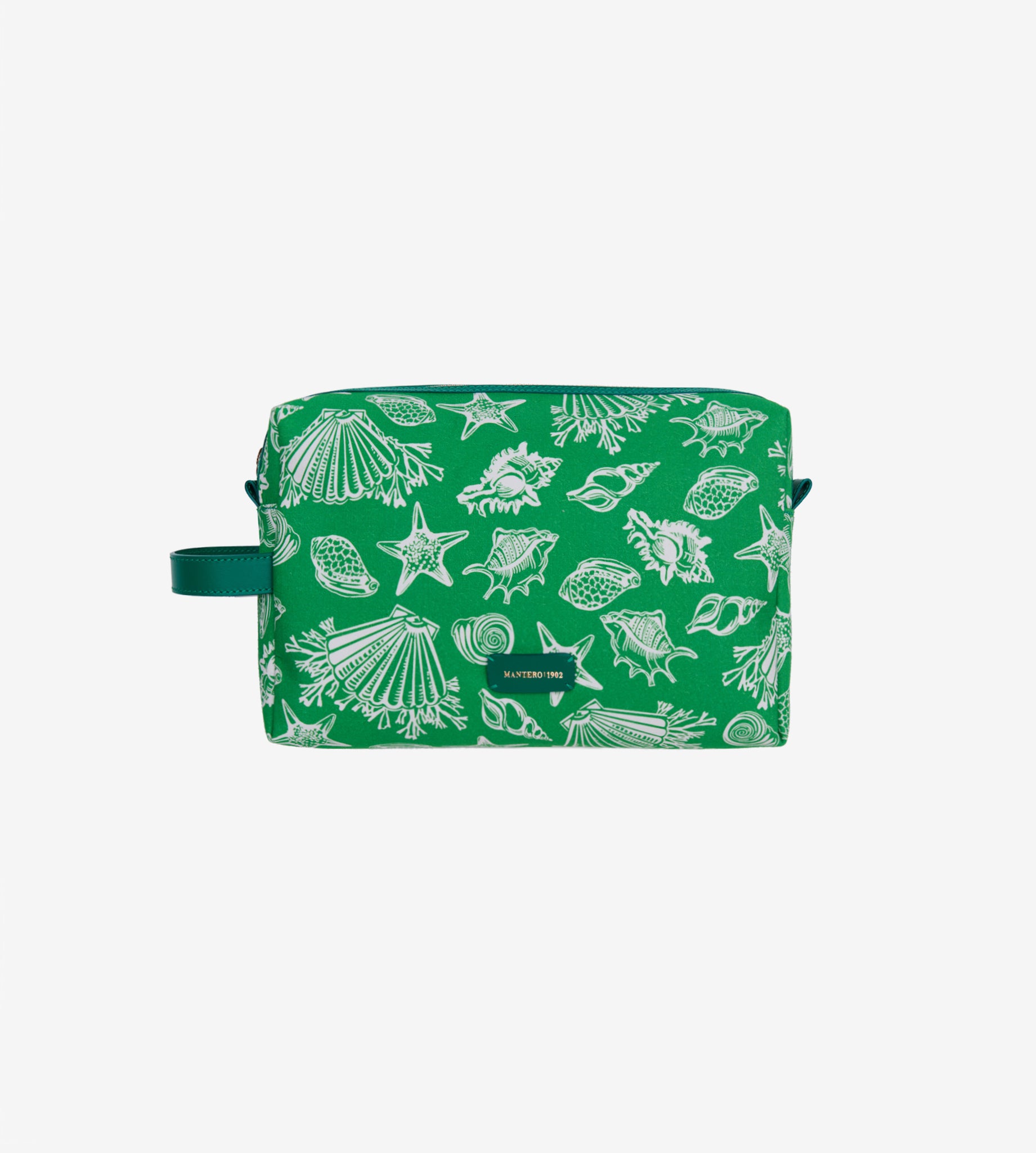 pouch-brenda-mantero-1902-lino-cotone-con-manico-in-pelle-28x22-cm-made-in-italy image 1