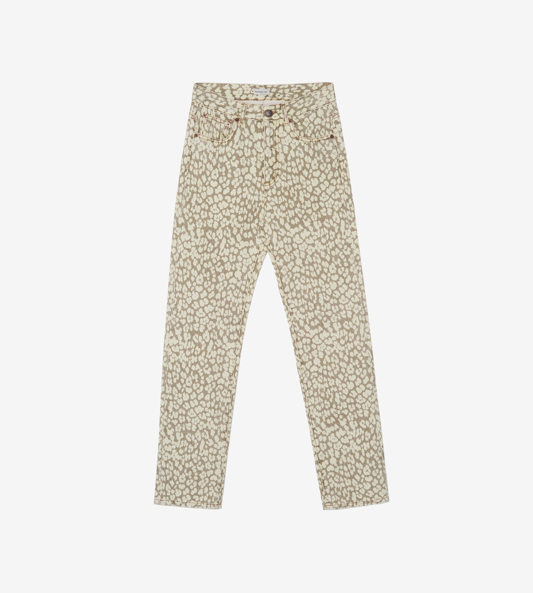 mantero-1902-margot-jeans-in-cotone-stampato-stone-washed-2 image 1