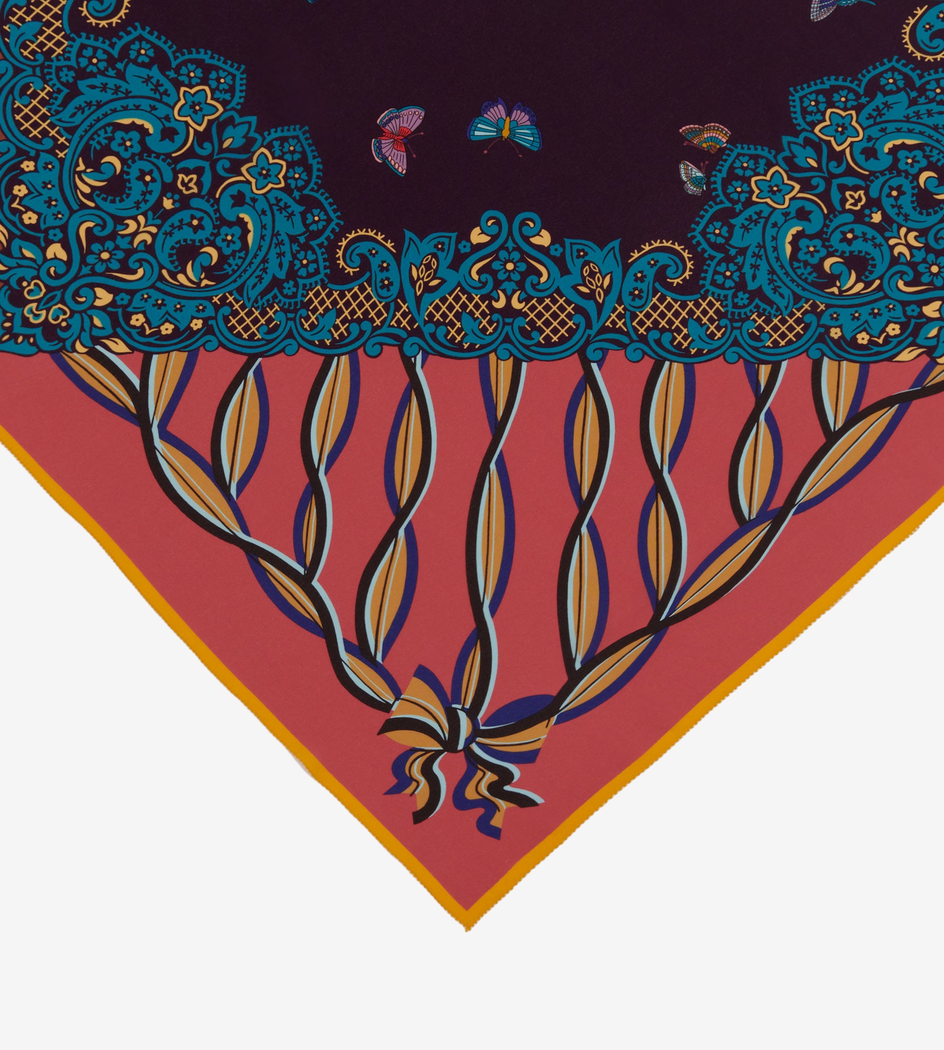 mantero-1902-butterfly-blossom-classic-carr-90x90-cm-con-orlo-demi-jour image 2