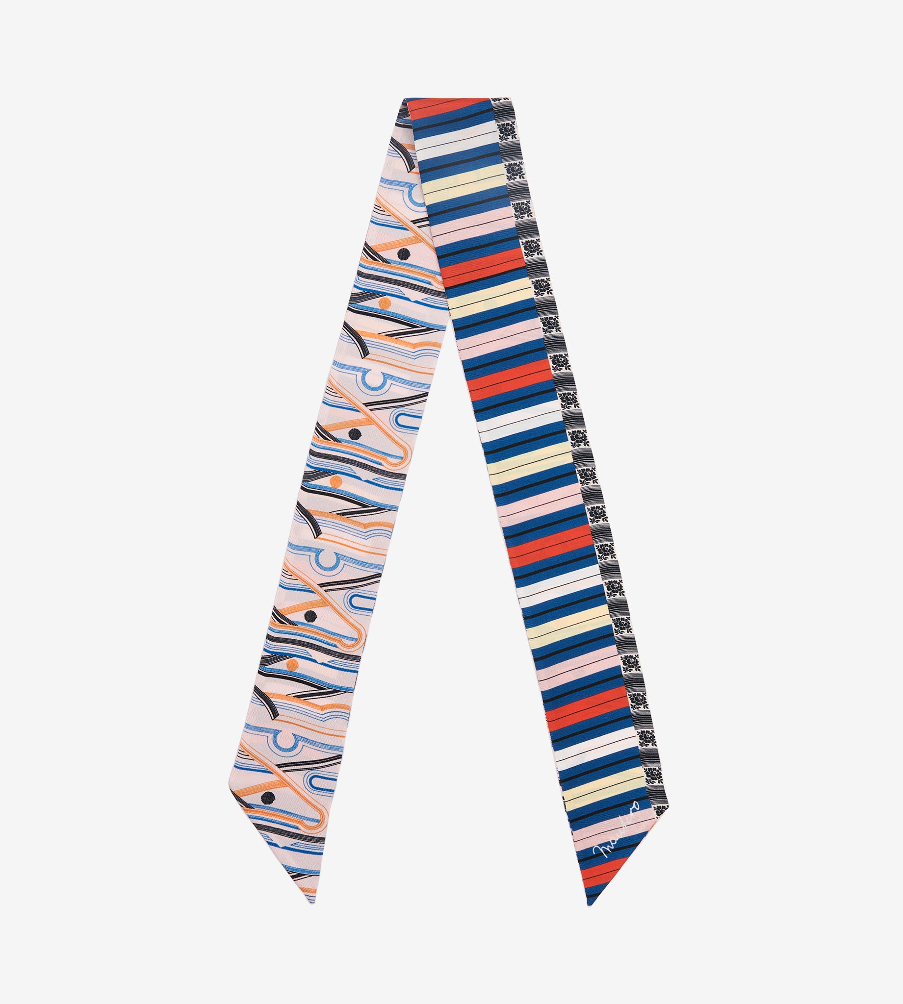 mantero-1902-frequencies-bandeau-62x105-cm-made-in-italy image 1