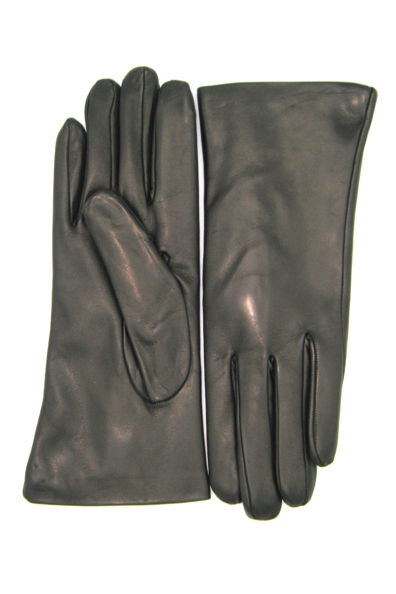 sermoneta-gloves-guanto-classico-donna-in-nappa-foderato-lapin-nero image 2