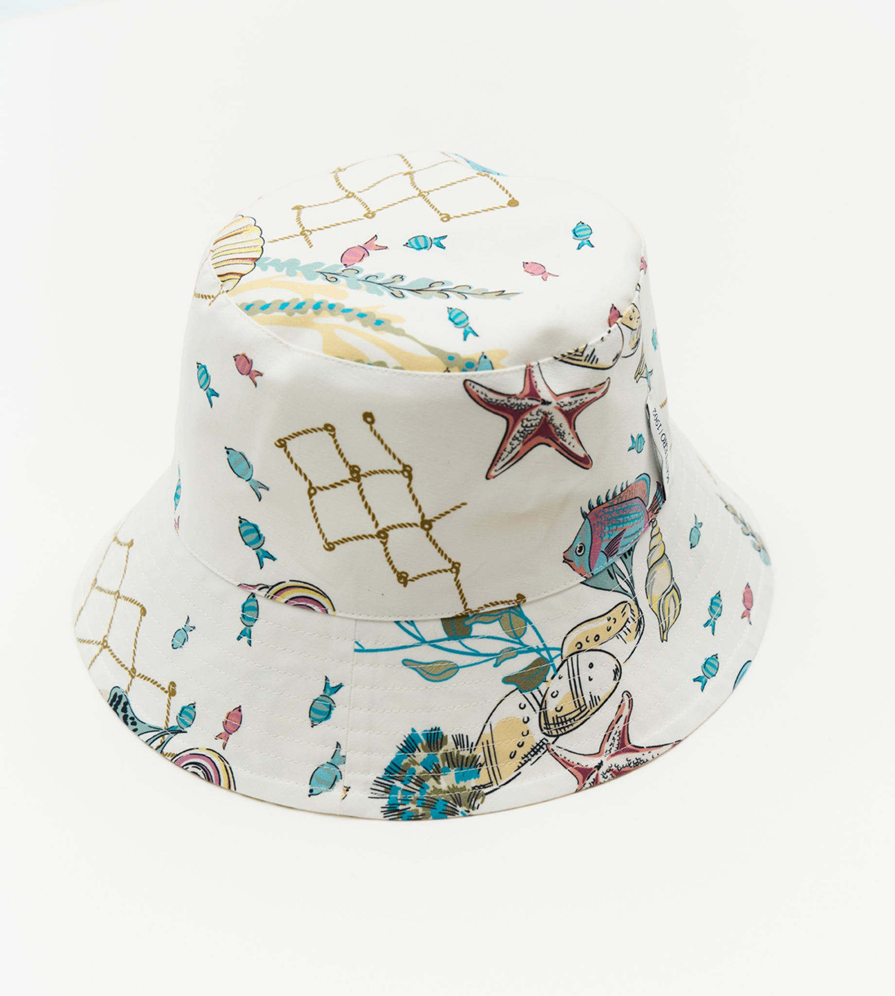 mantero-1902-nancy-bucket-hat-lino-cotone-58-cm image 1