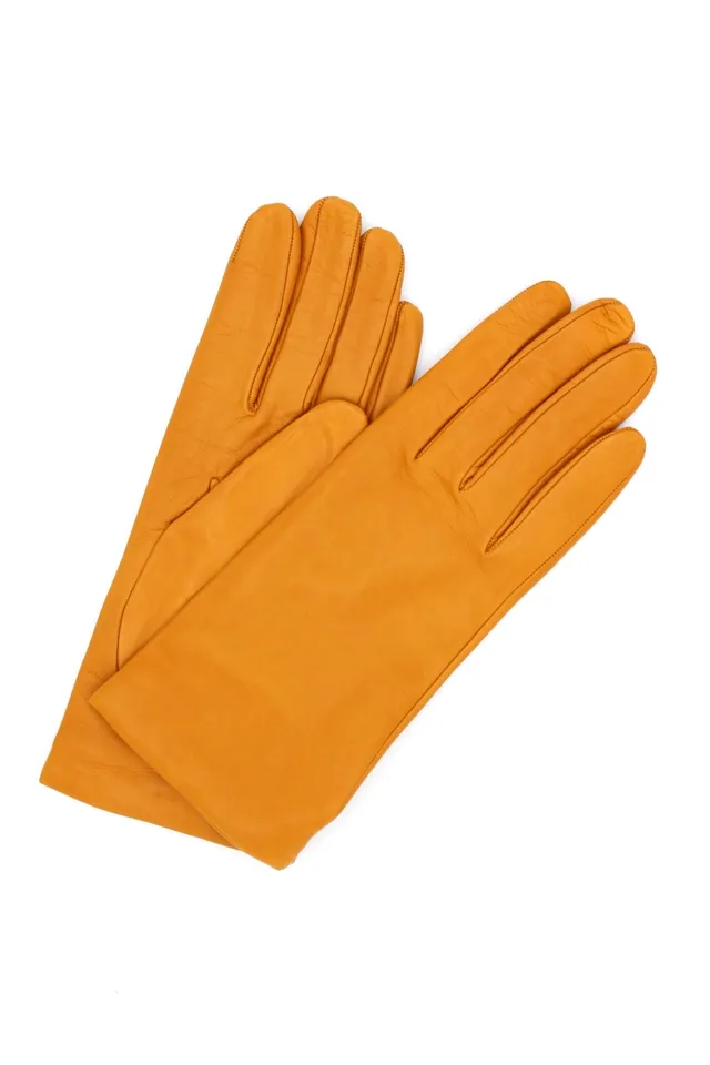 sermoneta-gloves-guanto-classico-2bt-in-nappa-con-fodera-in-cashmere-old-gold image 1