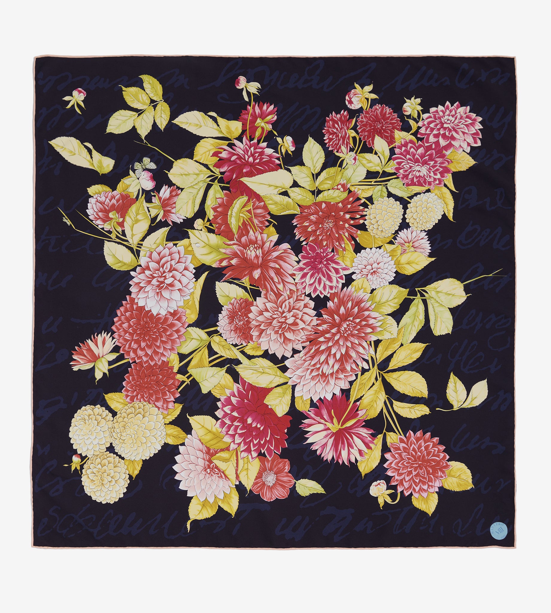mantero-1902-archivio-n-12-dalia-classic-carr-reverse-90x90-cm-3 image 1