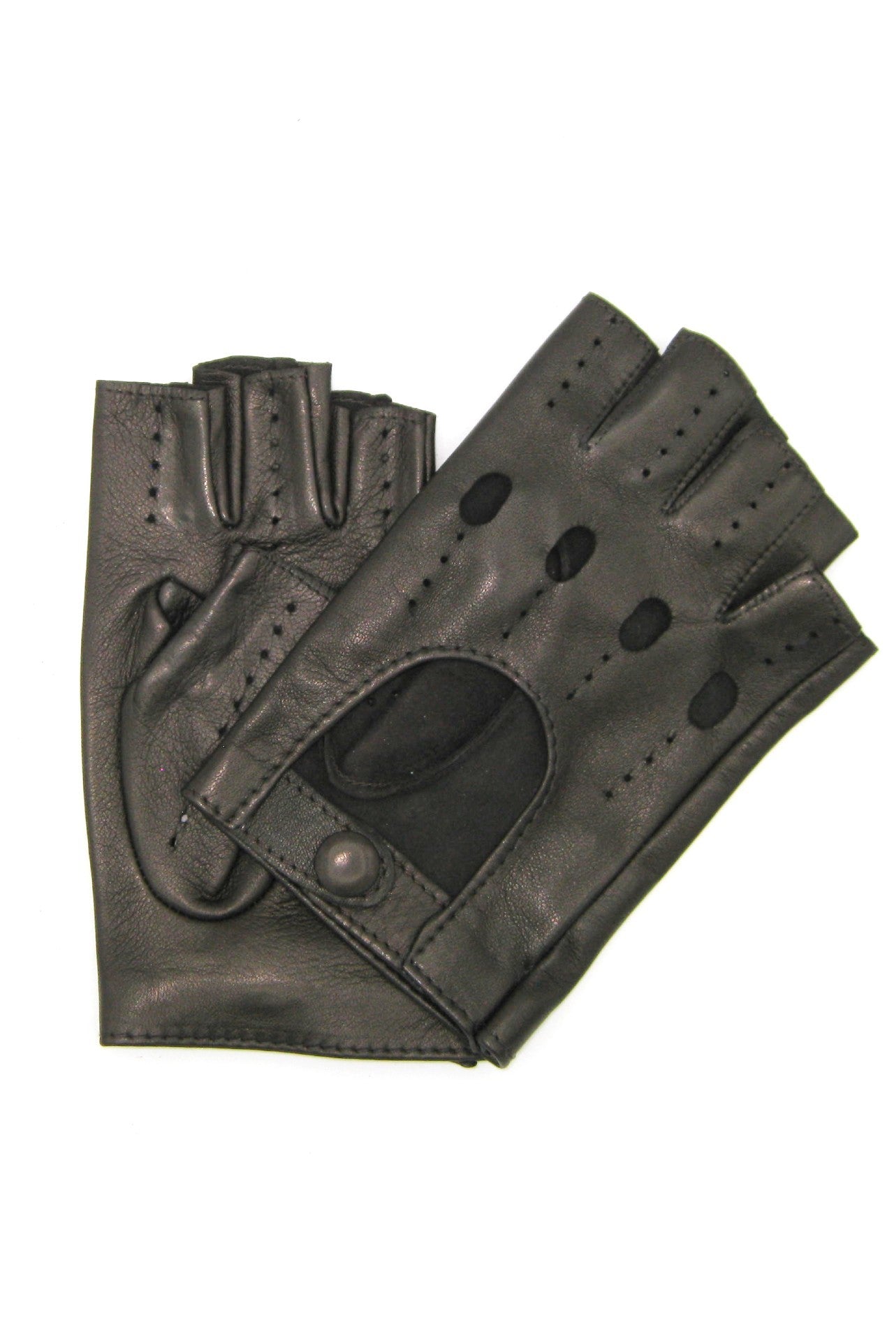sermoneta-gloves-guanto-in-nappa-da-guida-mezze-dita-t-moro image 1