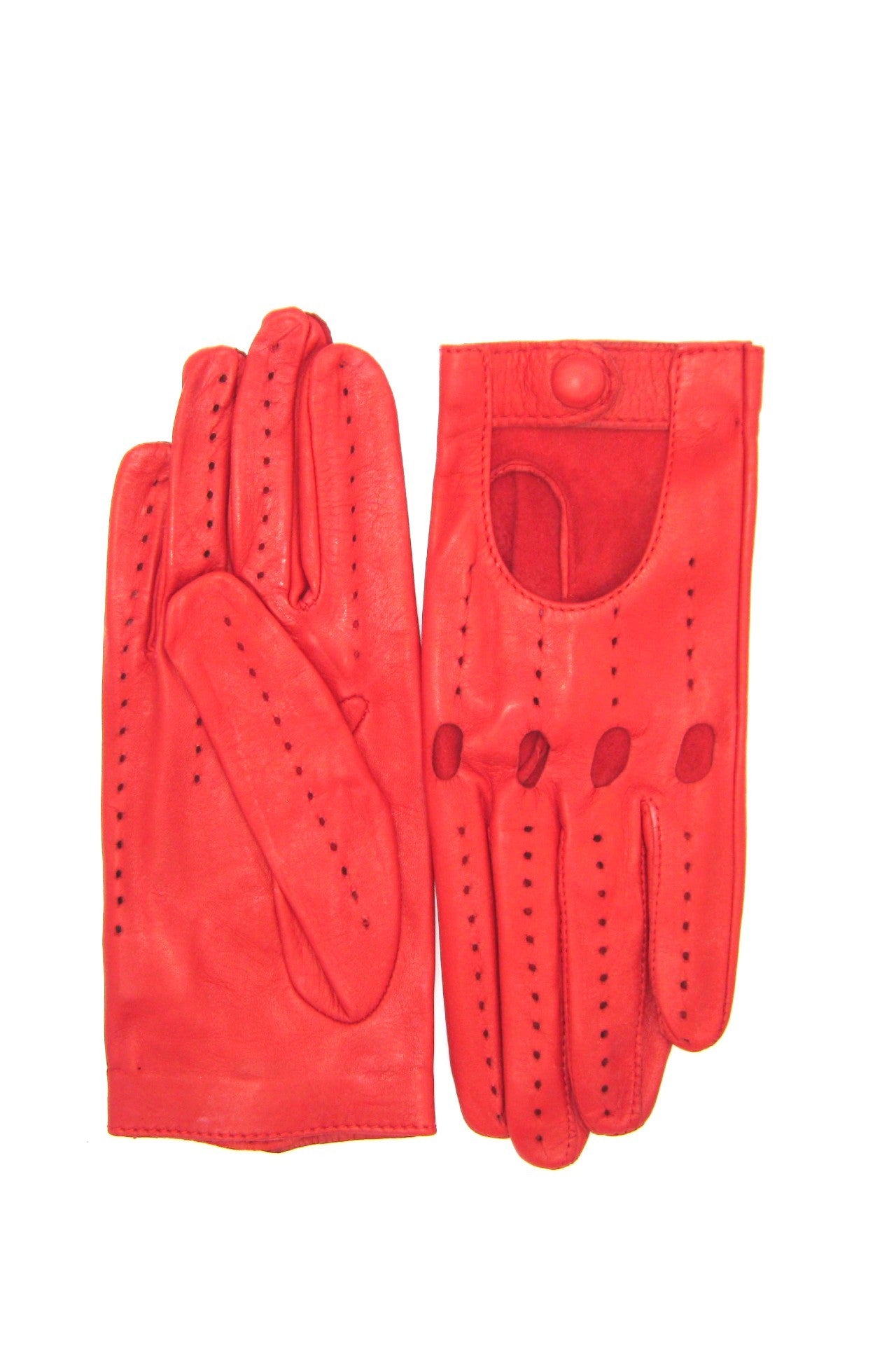 sermoneta-gloves-guanto-guida-sfoderato-dita-intere-rosso image 2