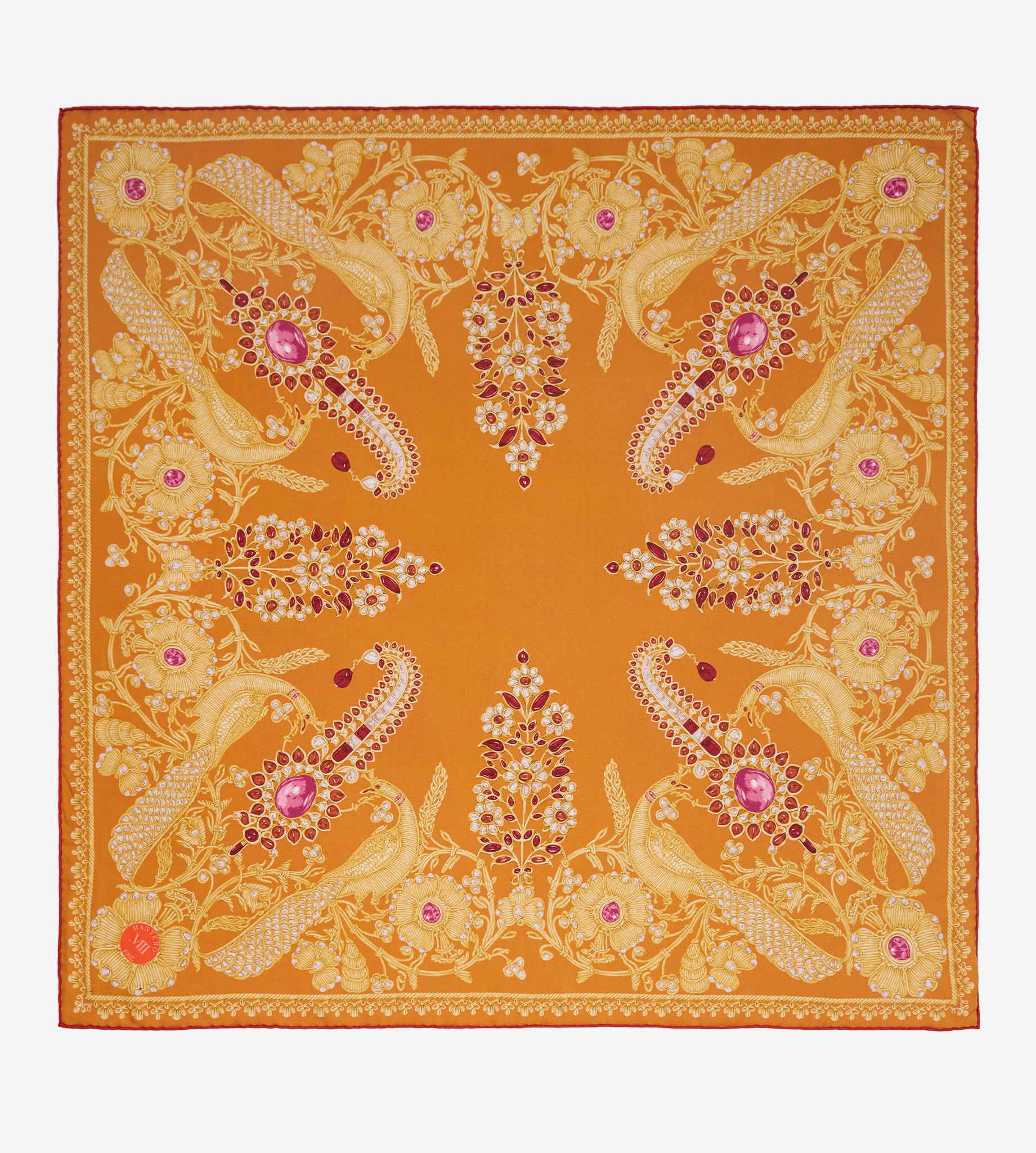 mantero-1902-archivio-n-56-maharaja-carr-reverse-90x90-cm image 3