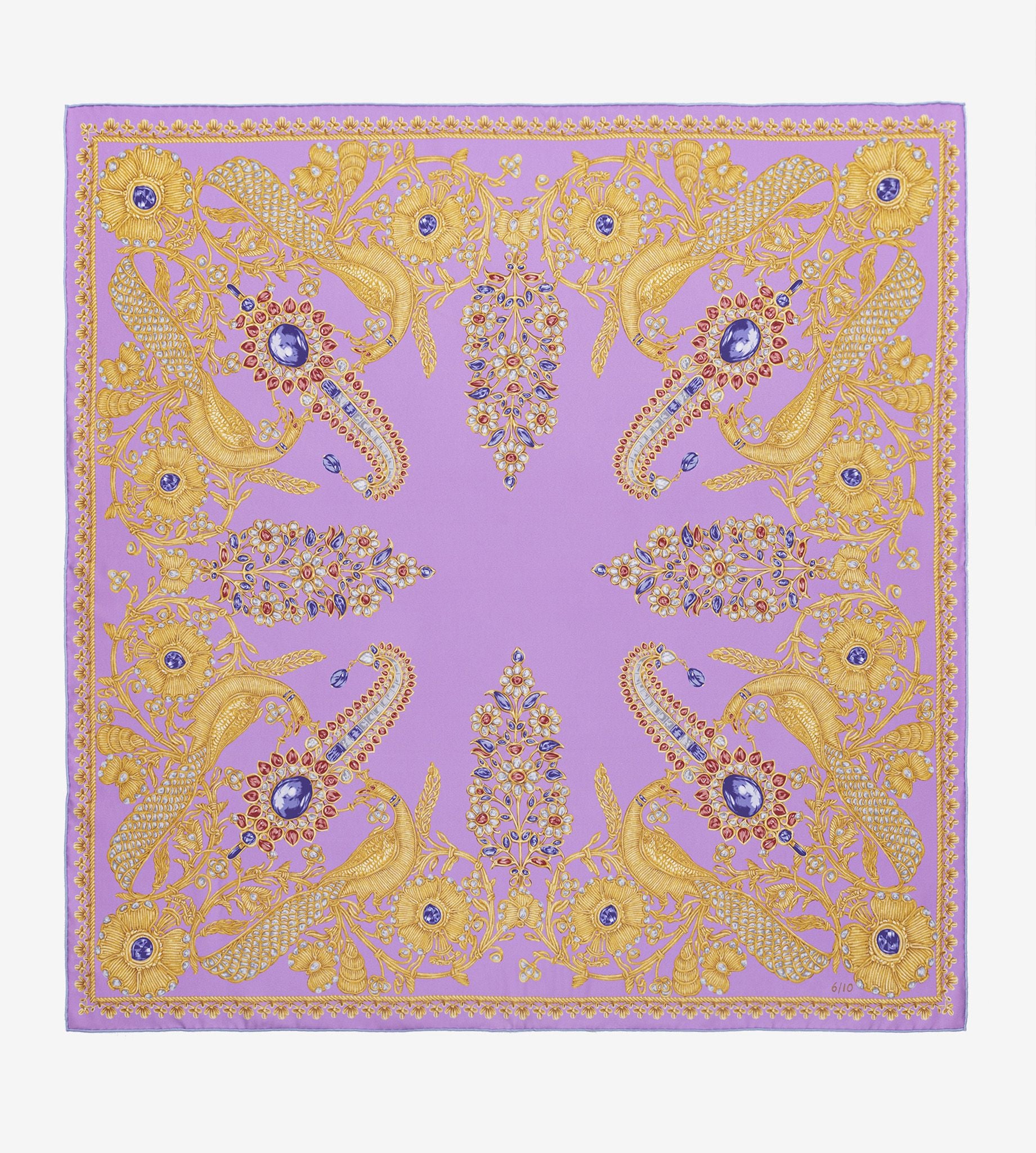 mantero-1902-archivio-n-56-maharaja-classic-carr-reverse-90x90-cm image 1