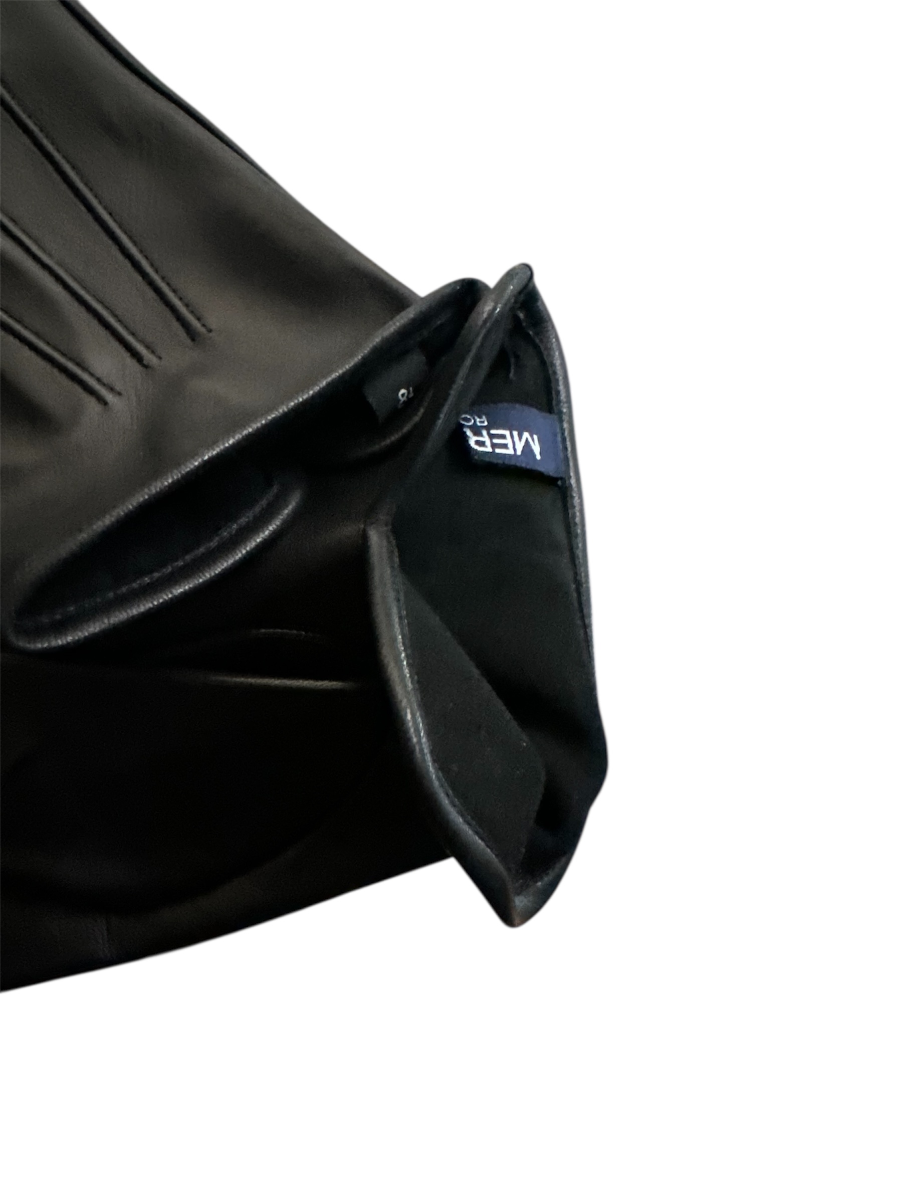 merola-gloves-guanti-in-pelle-nappa-non-foderati-neri image 2