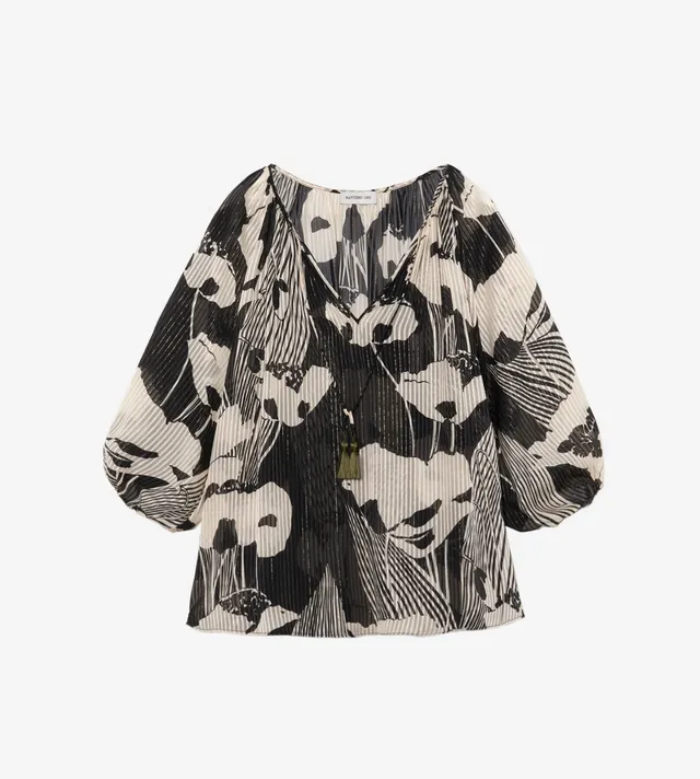 blusa-lolita-mantero-1902-seta-lurex-con-manica-raglan-e-laccini-made-in-italy image 1