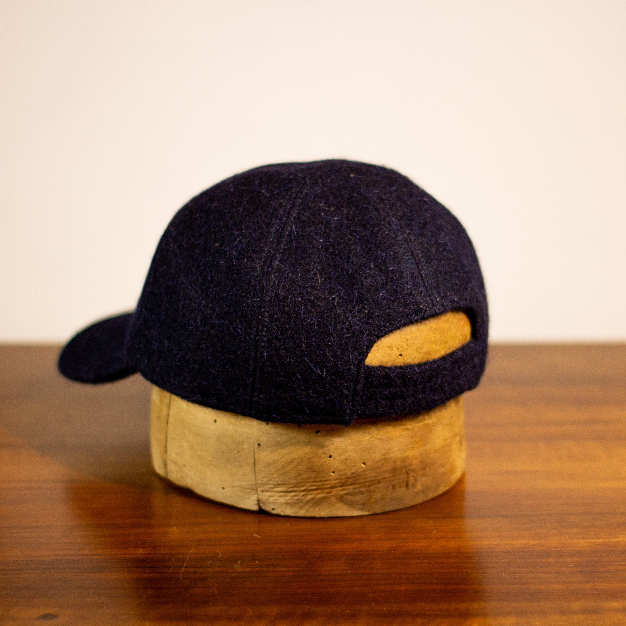 cappellificio-biellese-1935-baseball-lp-cappellino-baseball-drap-di-lana-blu-aw2 image 3