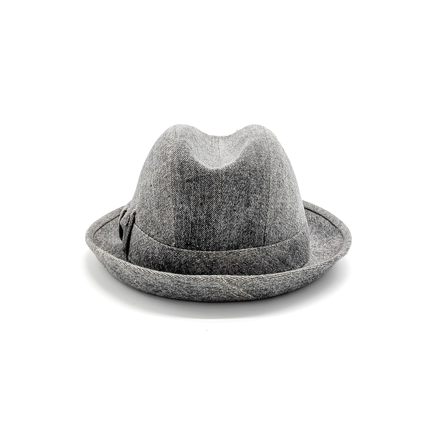 doria-1905-sabino-cappello-fedora-in-denim-raw-black image 3