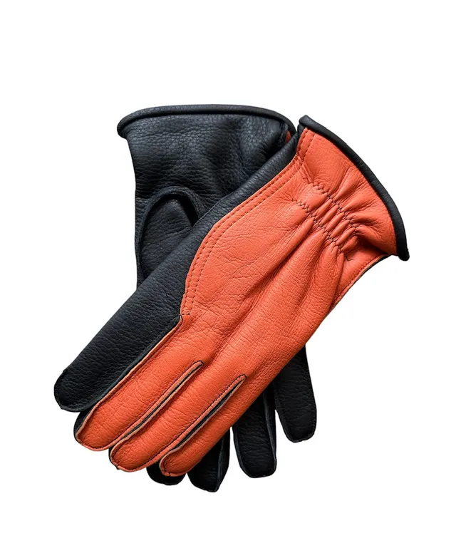 merola-gloves-guanti-in-pelle-di-daino-bicolore-foderati-in-cashmere image 1