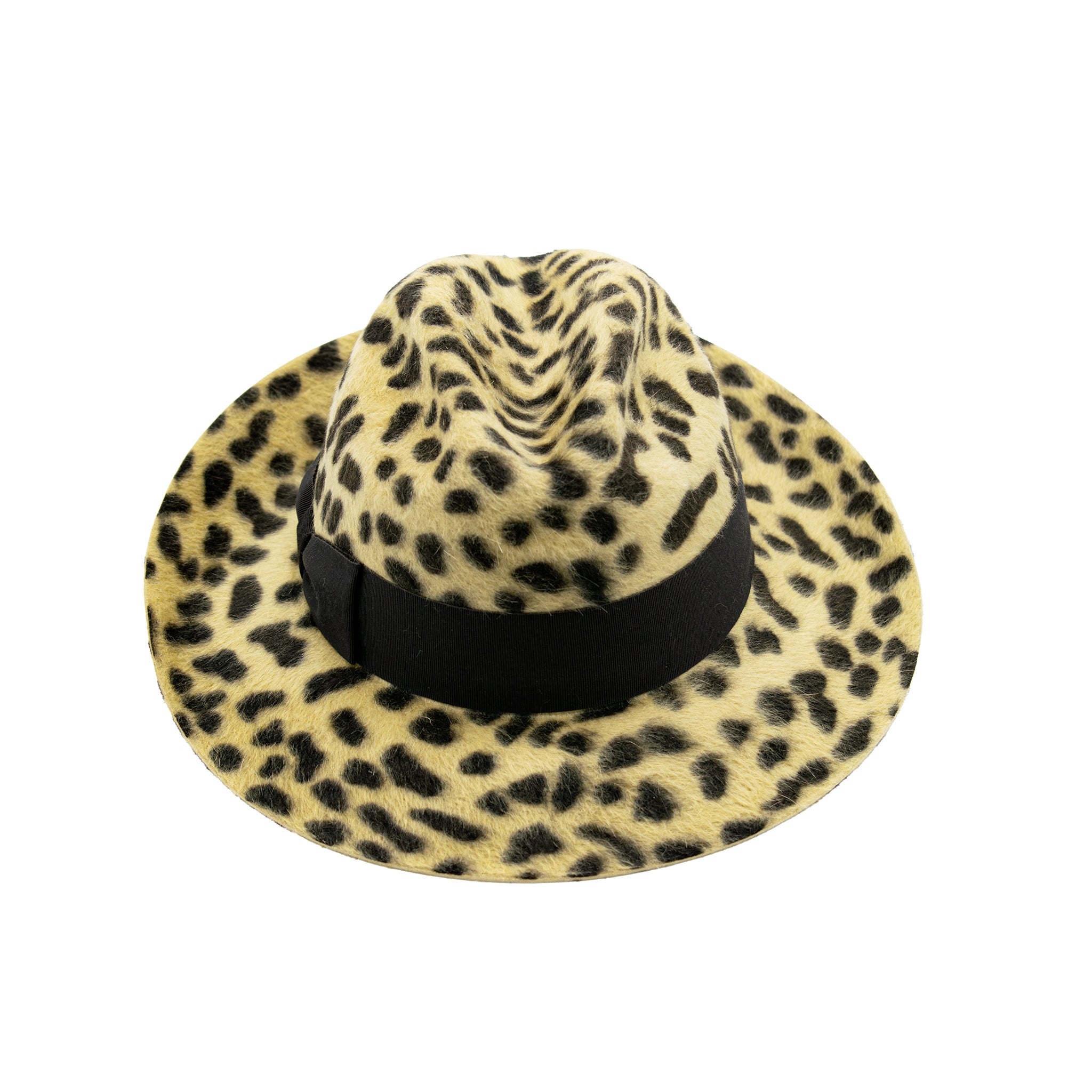 doria-1905-dalida-leo-fedora-in-feltro-di-lapin-animalier image 3