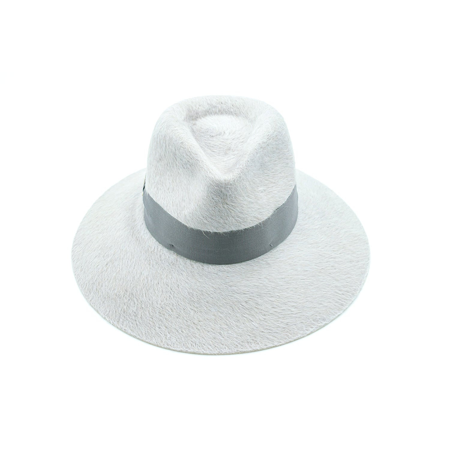 doria-1905-sabina-cappello-tesa-larga-feltro-lapin-melousine-bianco-ghiaccio image 2