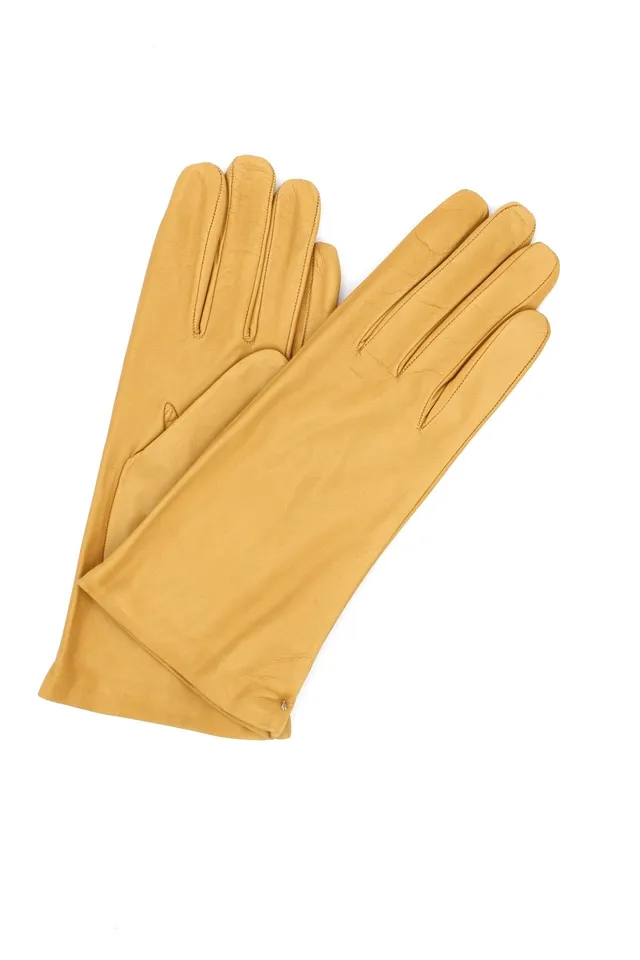 sermoneta-gloves-guanto-nappa-foderato-cashmere-cookie image 1