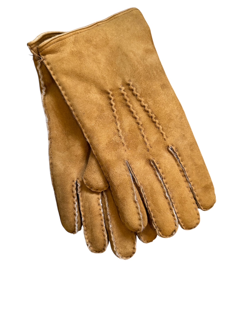 merola-gloves-guanti-in-shearling-cuciti-a-mano-colore-castagna image 1
