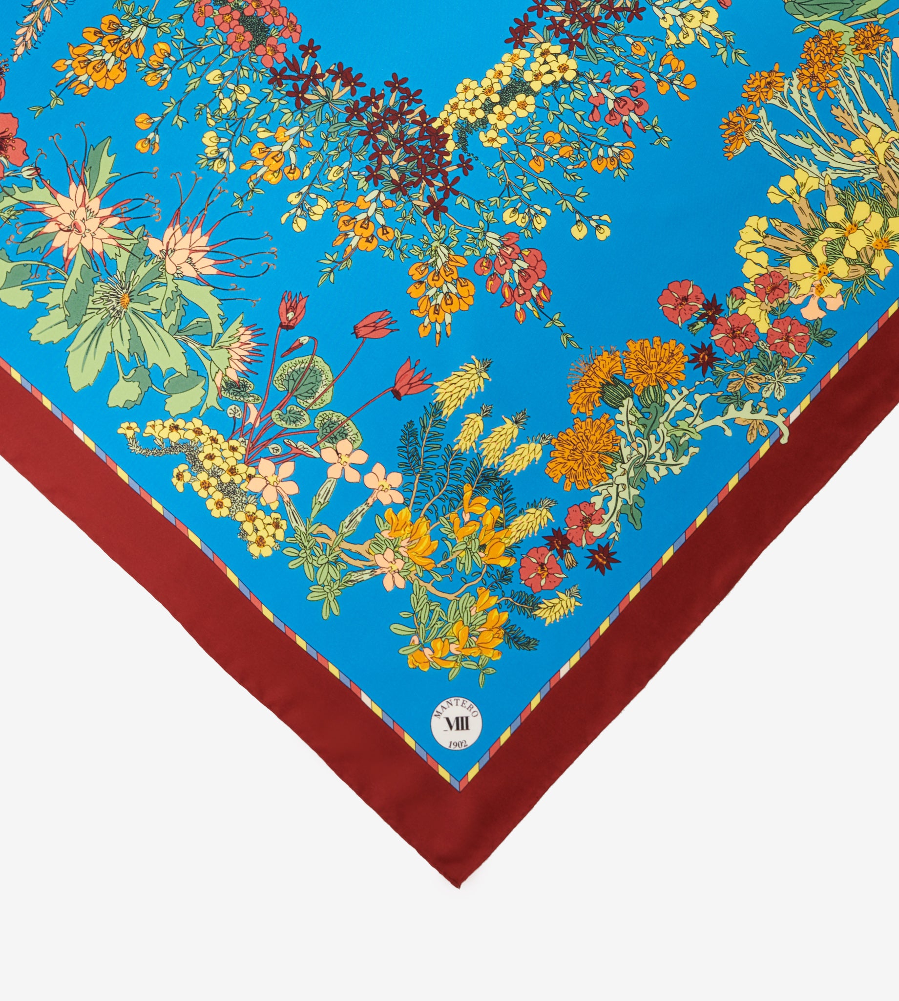 mantero-1902-archivio-n-59-flowers-grand-slam-carr-classico-90x90-cm image 2