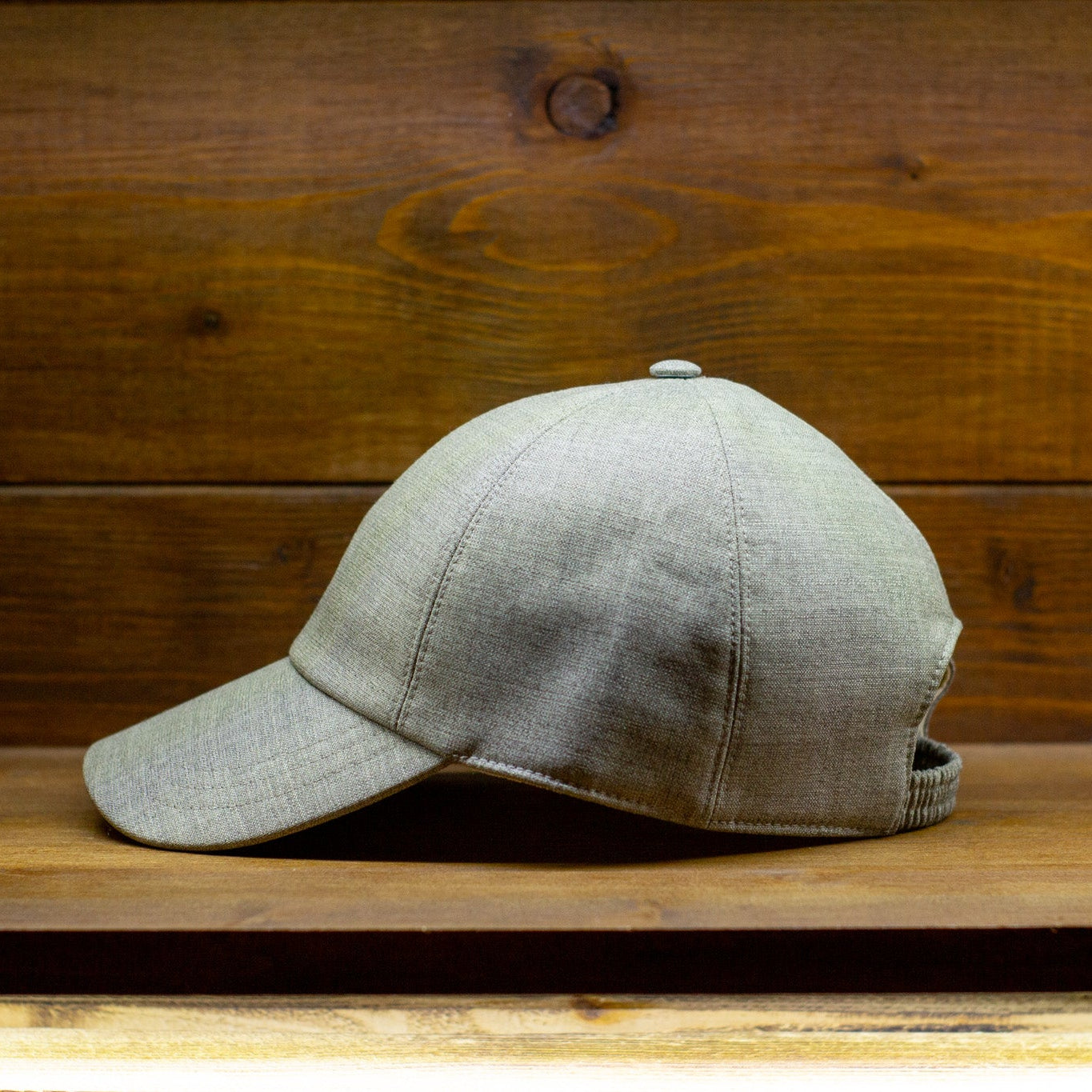 cappellificio-biellese-1935-baseball-pt-cappello-baseball-vbc-waterproof-greige image 3